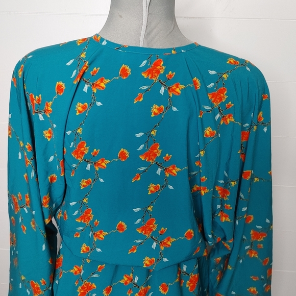 SOLD Celia Dragouni Chinese Garden dress S/M - Picture 6 of 10